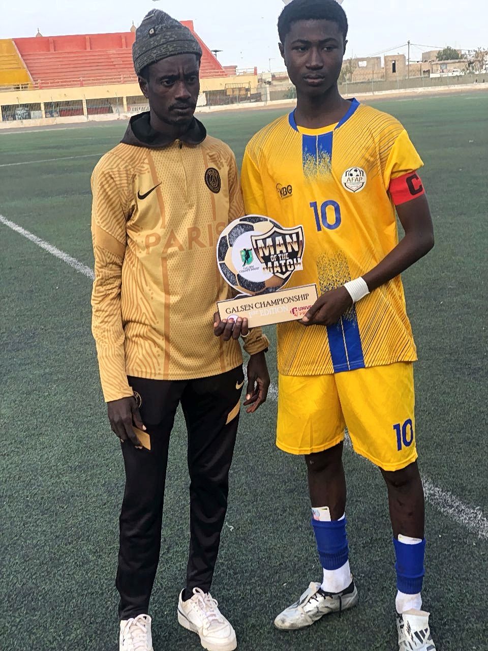 Man of the Match — 1ère édition